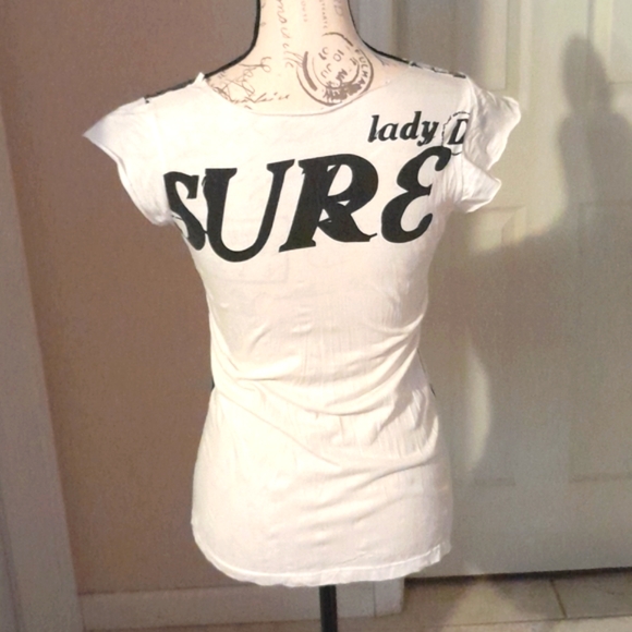 Lady Sure Hand Cut Tee Shirt Tank - Picture 3 of 3